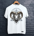 Aries White Tee