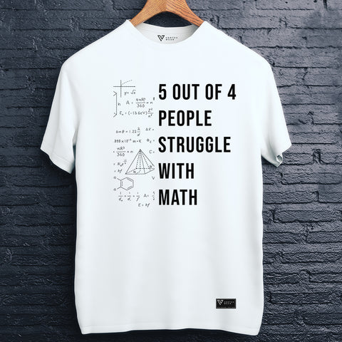 5 out of 4 People Struggle With Math